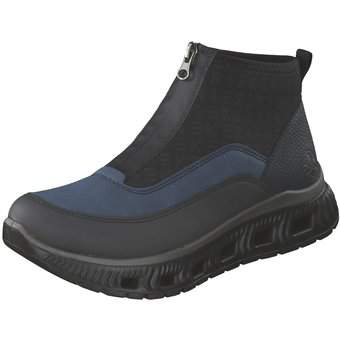 Rieker Sneaker Bootie in schwarz