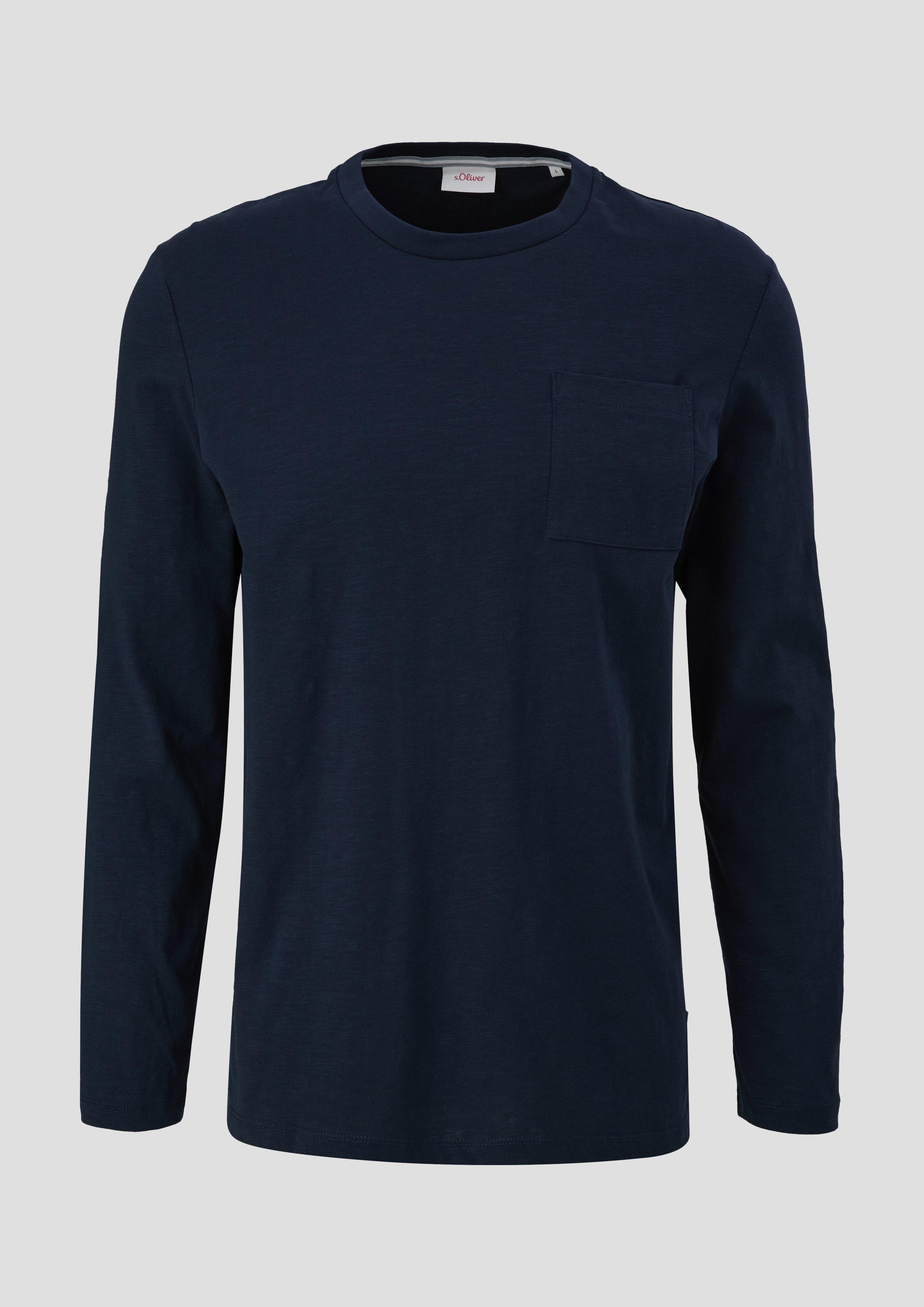 Longsleeve mit Flammgarnstruktur  2138668-5978