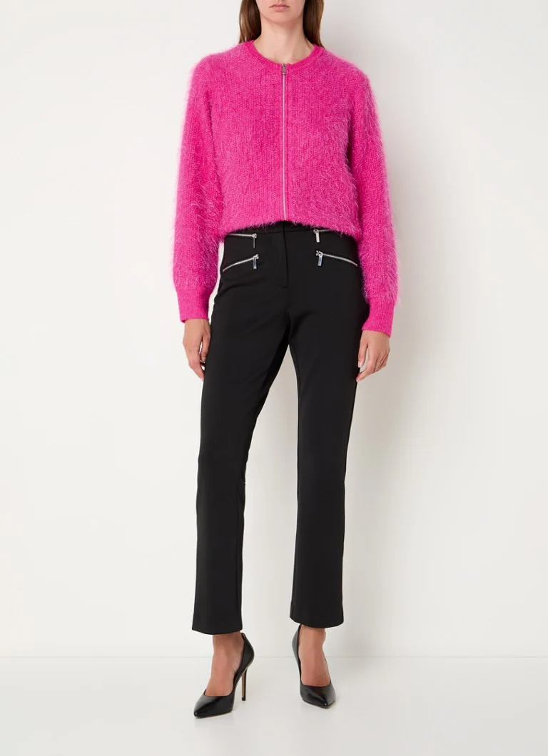 Cardigan gros Claudia Sträter din amestec de lână și lurex.