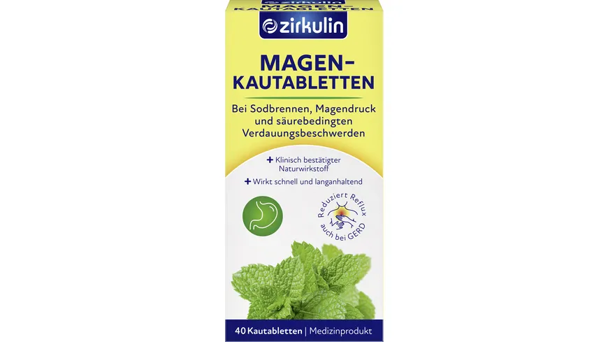 Zirkulin Magen-Kautabletten