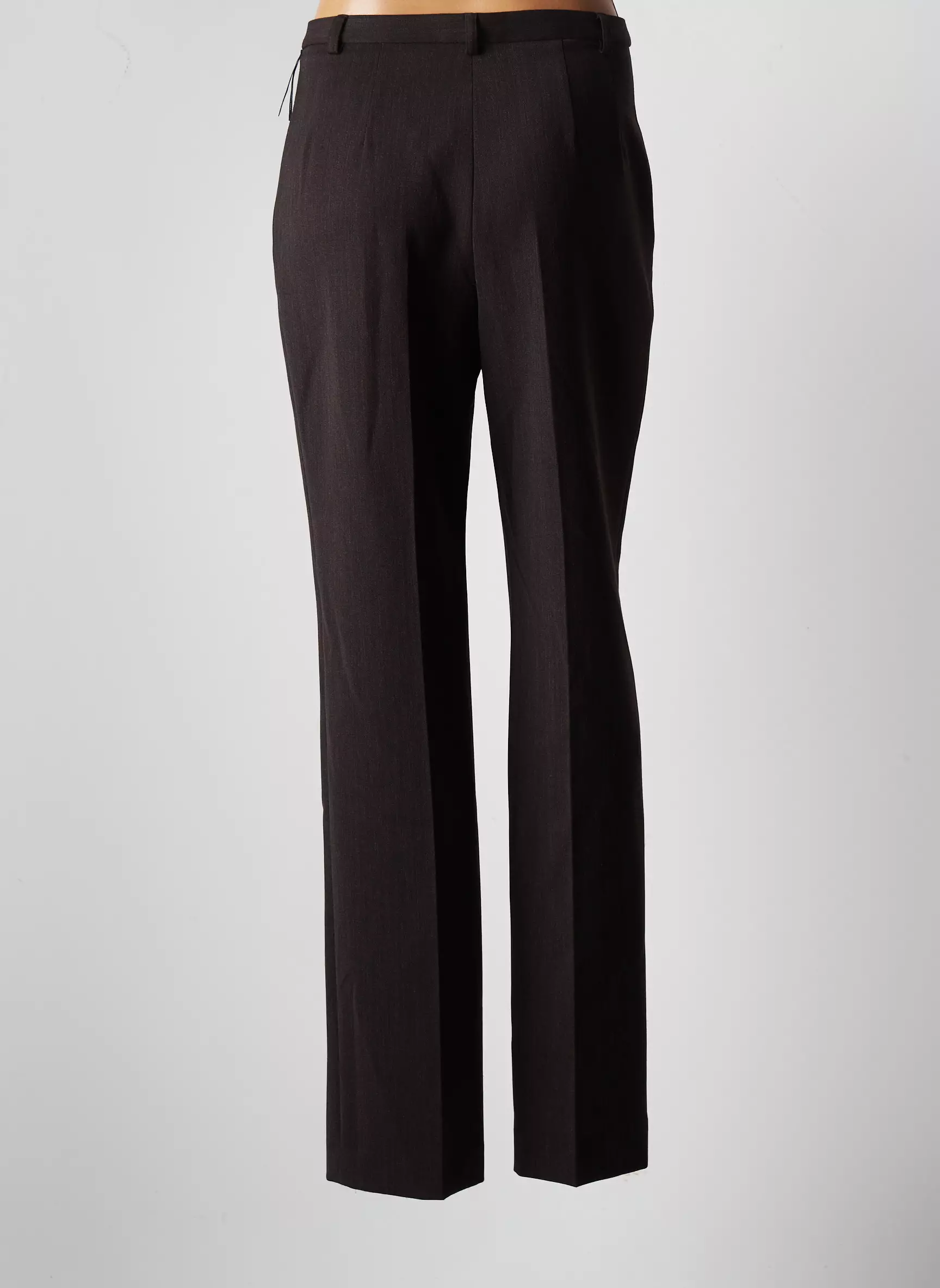 Bruno Saint Hilaire Pantalons Slim Femme couleur marron