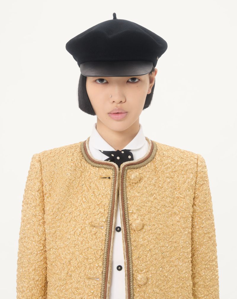 Jacquard Cloque Caban