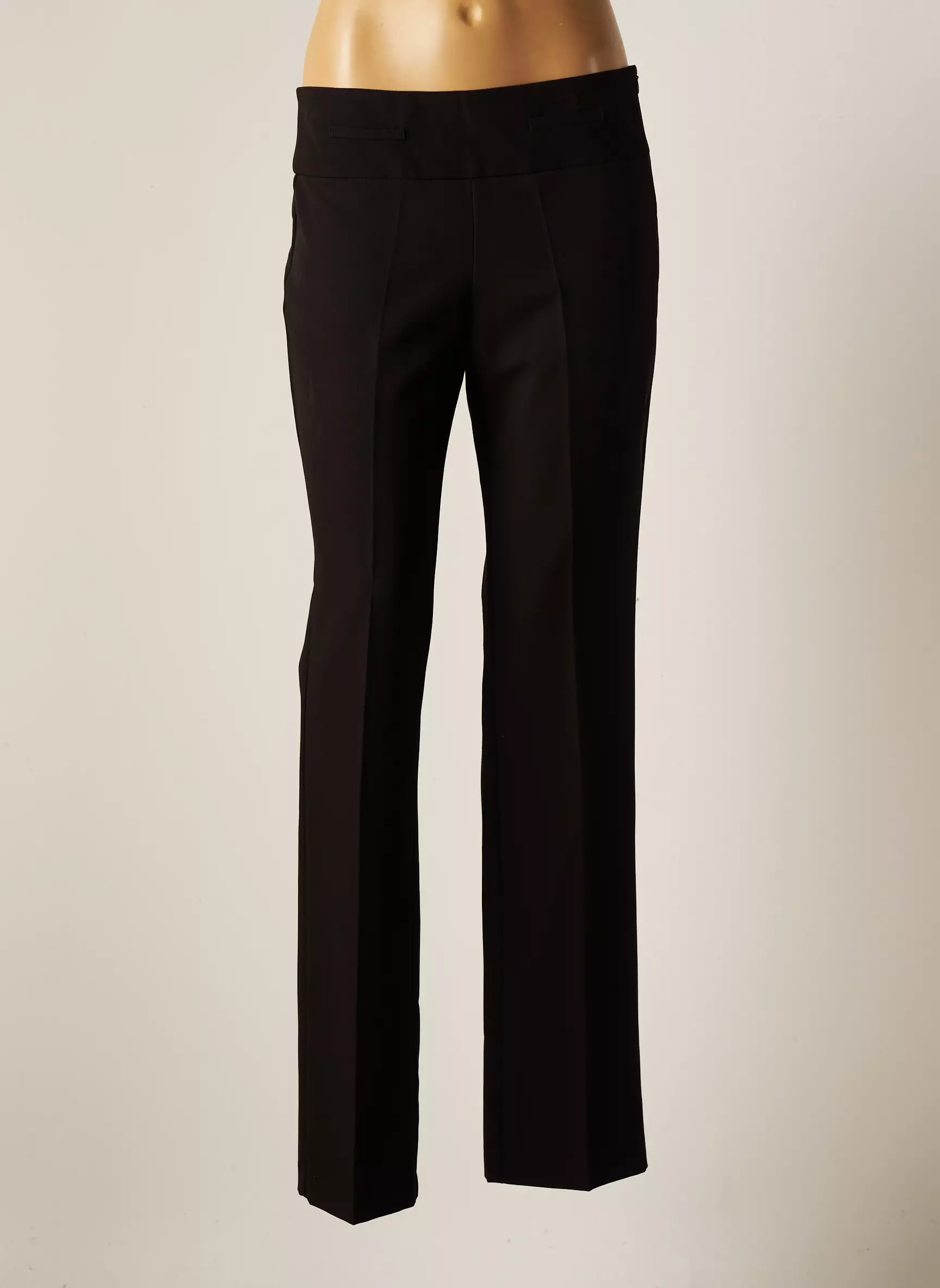 Voodoo Pantalons Droits Femme couleur noir