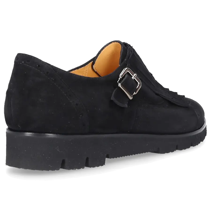 Truman's - Monk Schuhe 8427 Veloursleder - schwarz