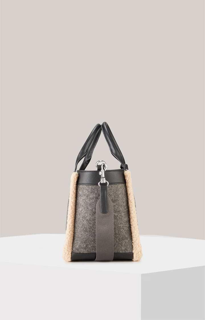 Handtasche Calduccio Yvette in Dunkelgrau