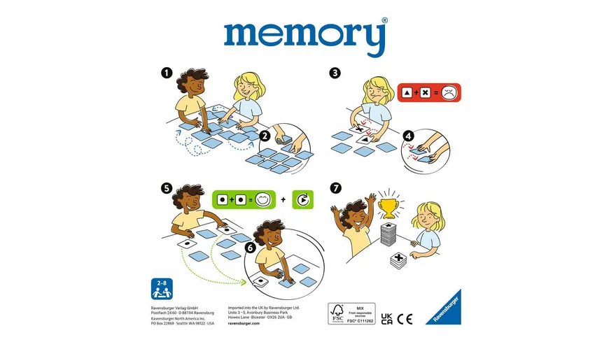 Ravensburger Spiel - Tierkinder - 20879 - der Spieleklassiker für Tier-Fans, Merkspiel für 2-8 Spieler ab 3 Jahren