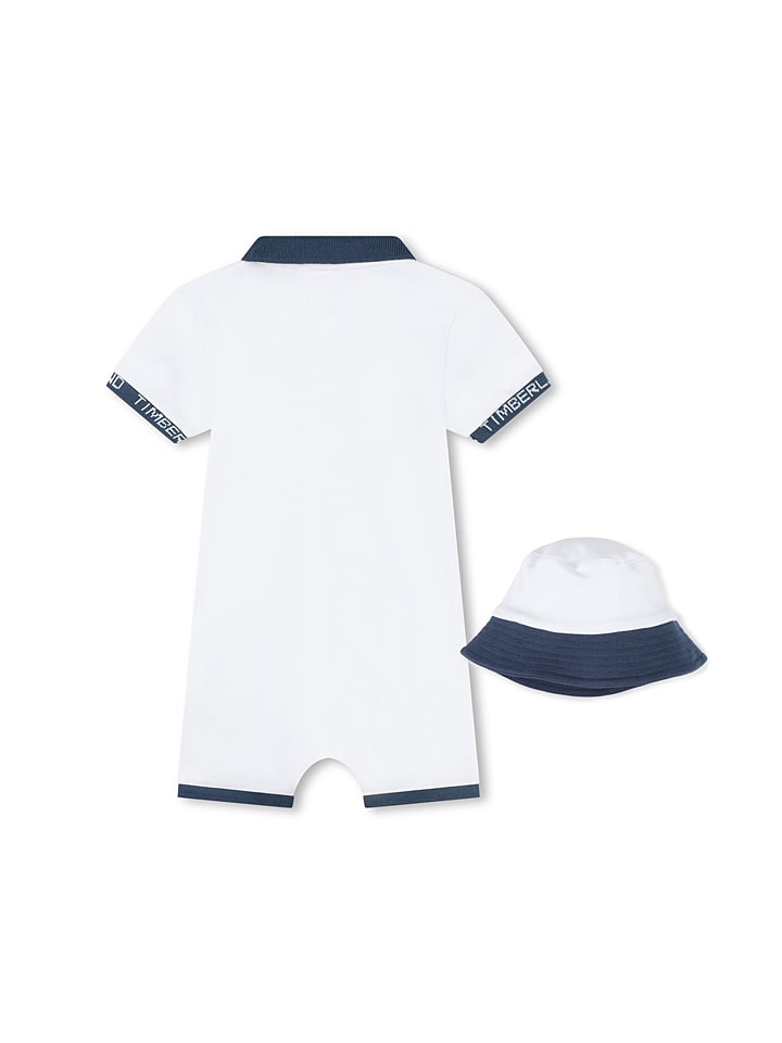 Timberland 2tlg. Outfit in Weiß/ Dunkelblau günstig kaufen