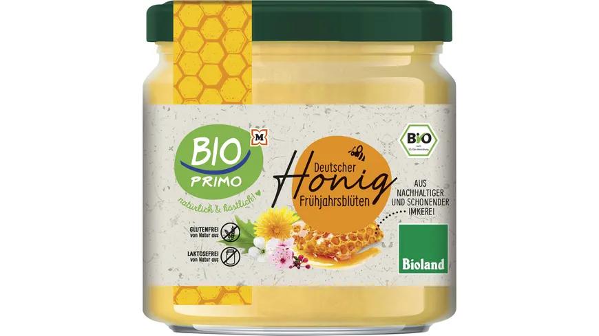 BIO PRIMO Bioland-Frühjahrsblütenhonig 500 g