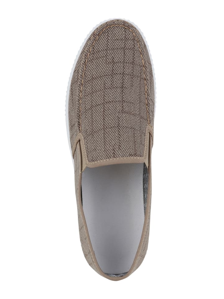 VAN HILL Slip Ons Derek in Khaki günstig kaufen