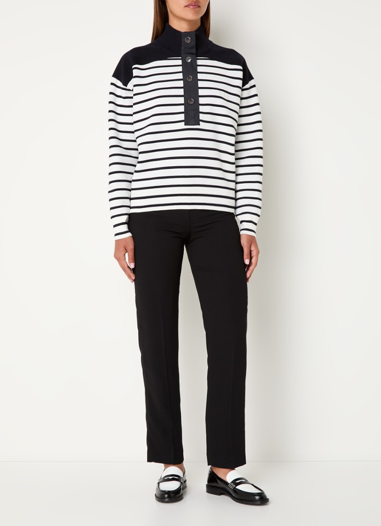 Pantaloni slim fit a vita alta con tasche laterali di Claudie Pierlot Parfum