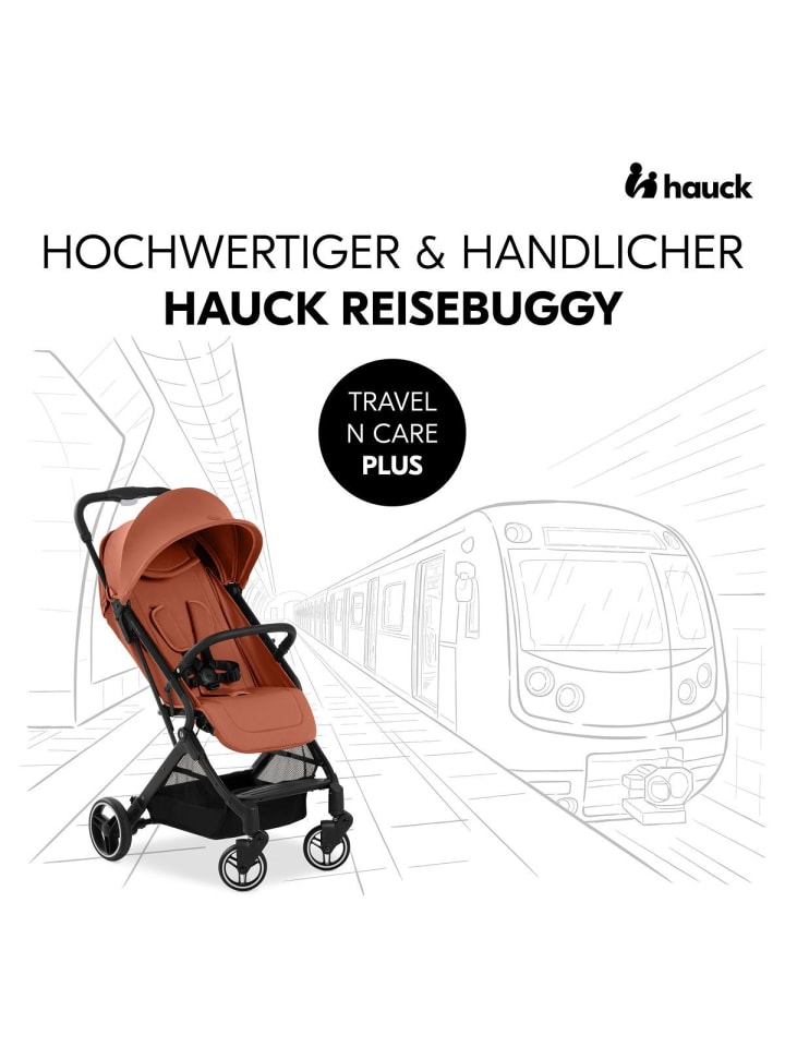 Hauck Reisebuggy & Sportwagen Travel N Care Plus in orange günstig kaufen onesize