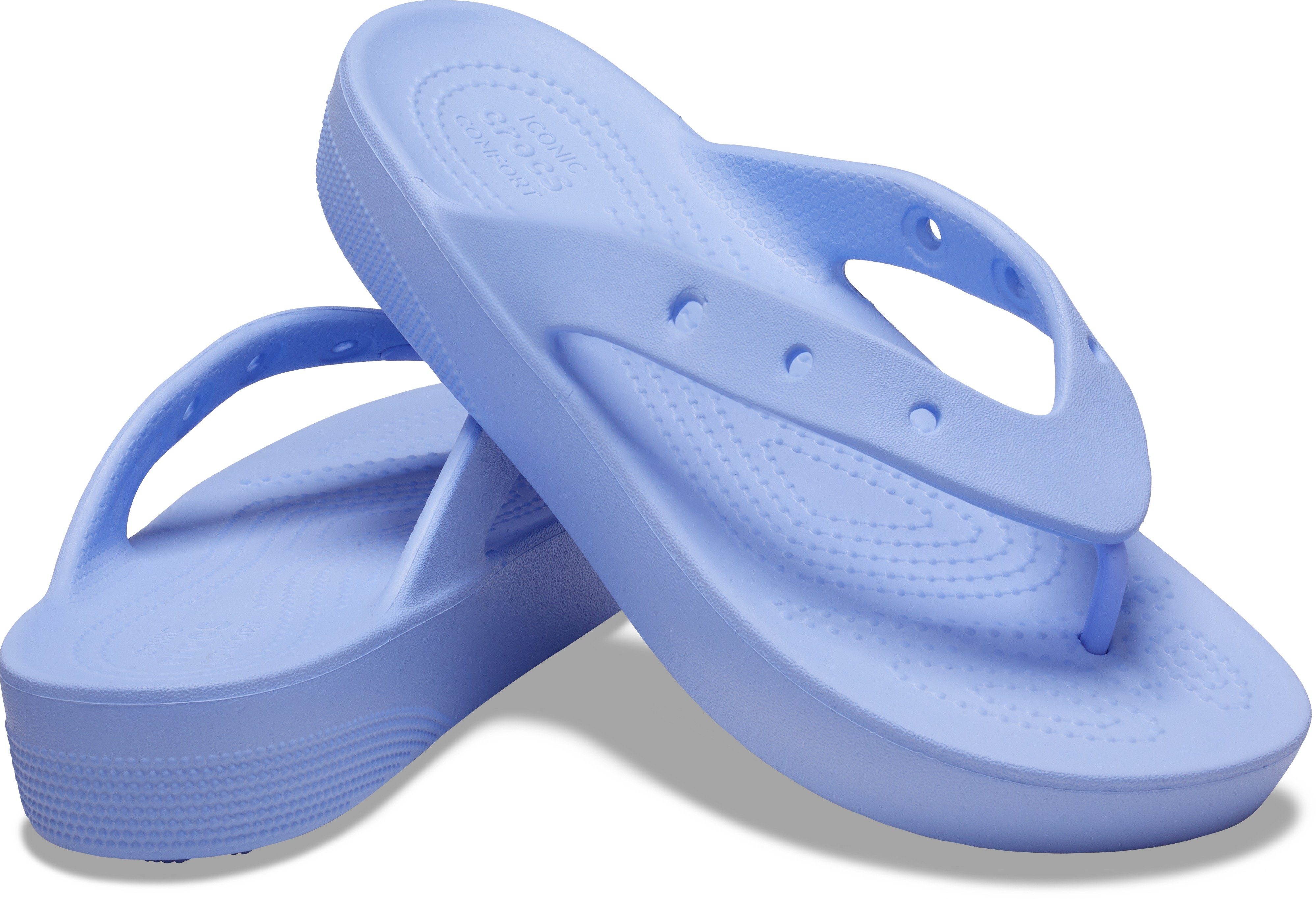 Crocs Classic Platform Flip W Zehentrenner mit Plateau