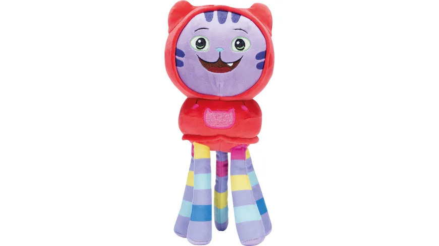 Gabby's Dollhouse: DJ Katzenminze, 28 cm, Plüsch