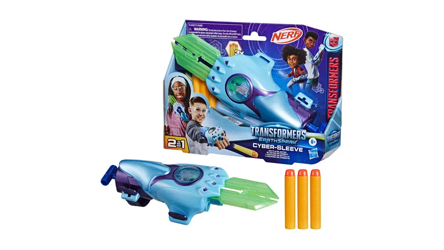 Hasbro - Transformers: EarthSpark Cyber-Sleeve Battle Blaster