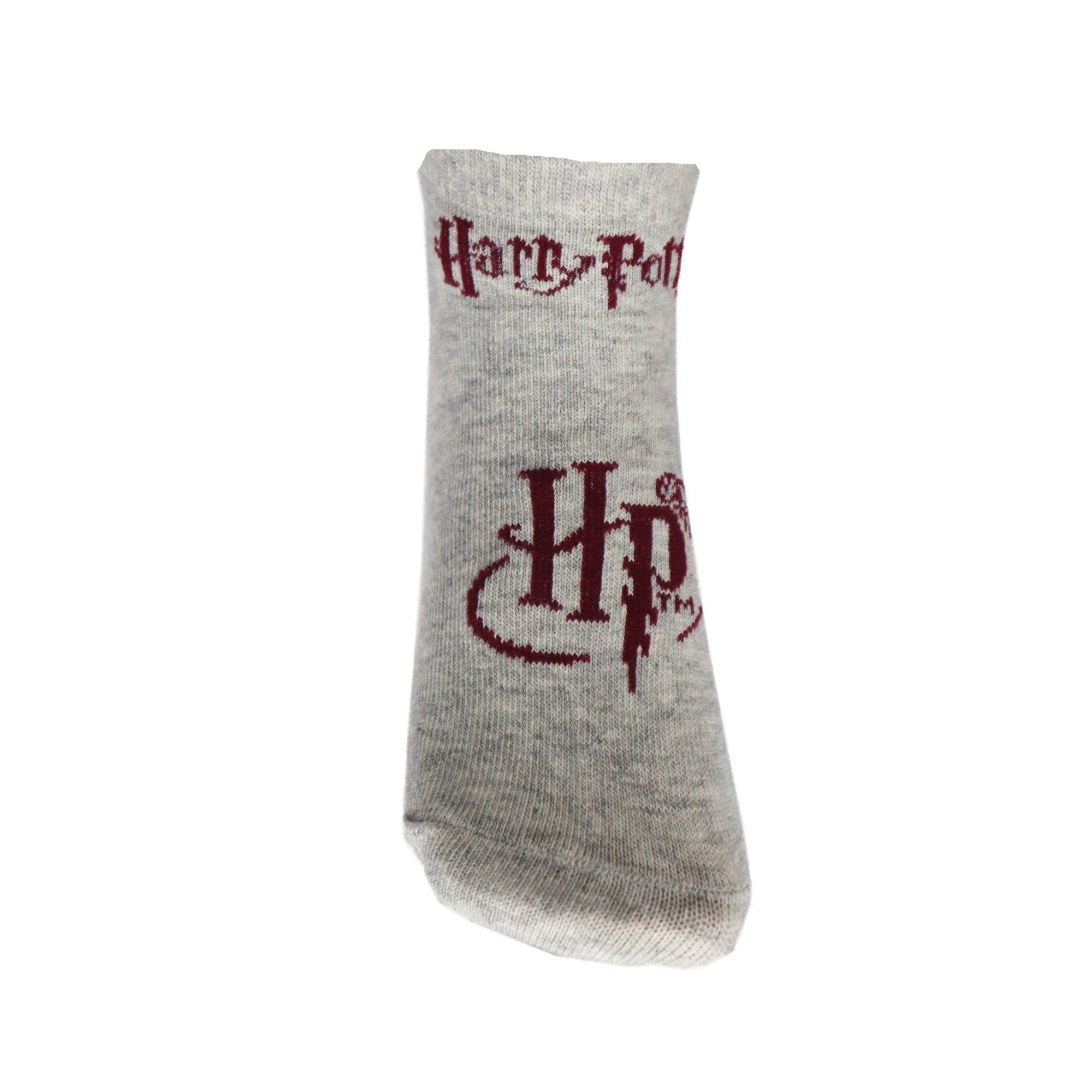 Harry Potter Kurzsocken Harry Potter Hogwarts kurze Sneaker Kinder Socken 2er Pack Gr. 27 bis 38