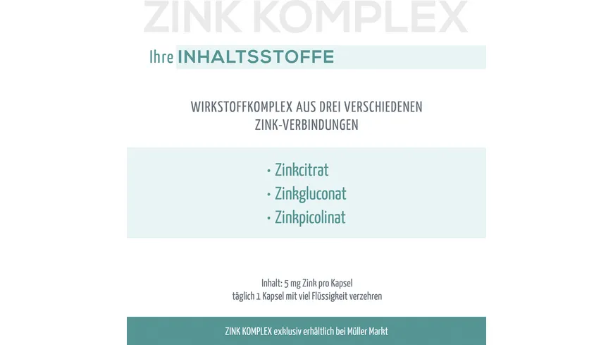 Dr.Kneißl Basics Zink Komplex 23 g
