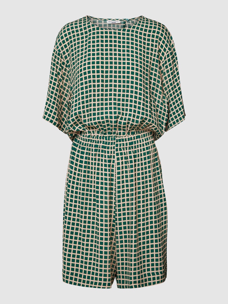Jumpsuit mit floralem Muster in bottle