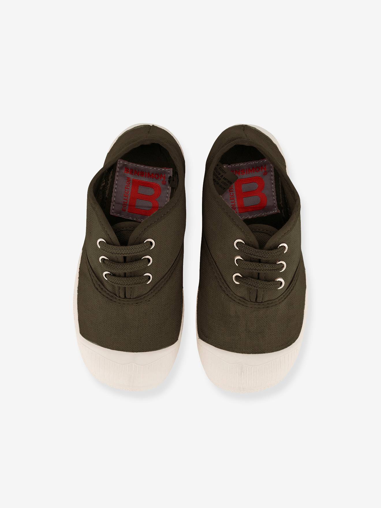Bensimon Kinder Stoffschuhe mit Schnürung BENSIMON Oeko-Tex - beige