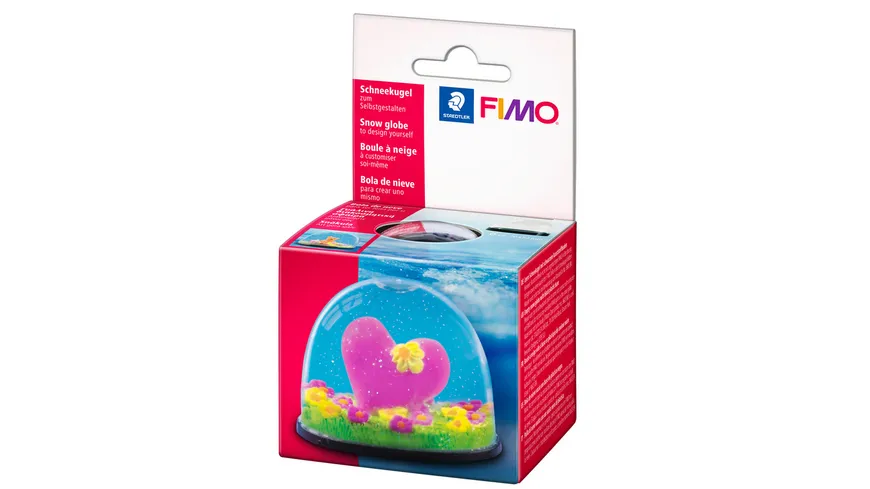 STAEDTLER Modellierbedarf FIMO® Schneekugel oval ca. 70 x 52 mm