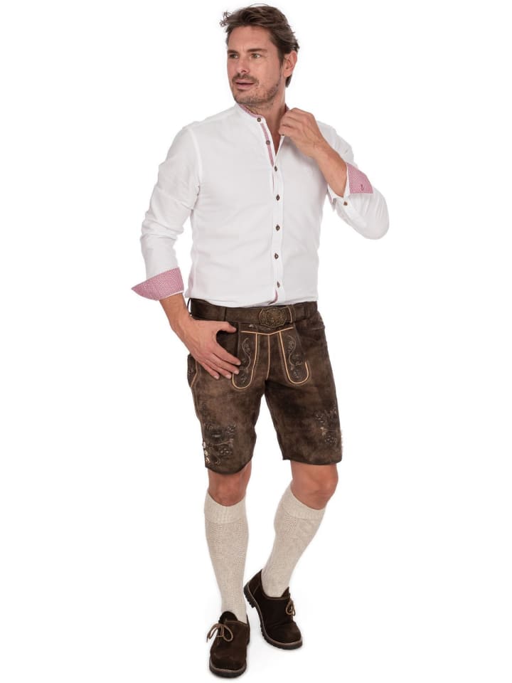MADDOX Lederhose KAUTSEE in tabak günstig kaufen