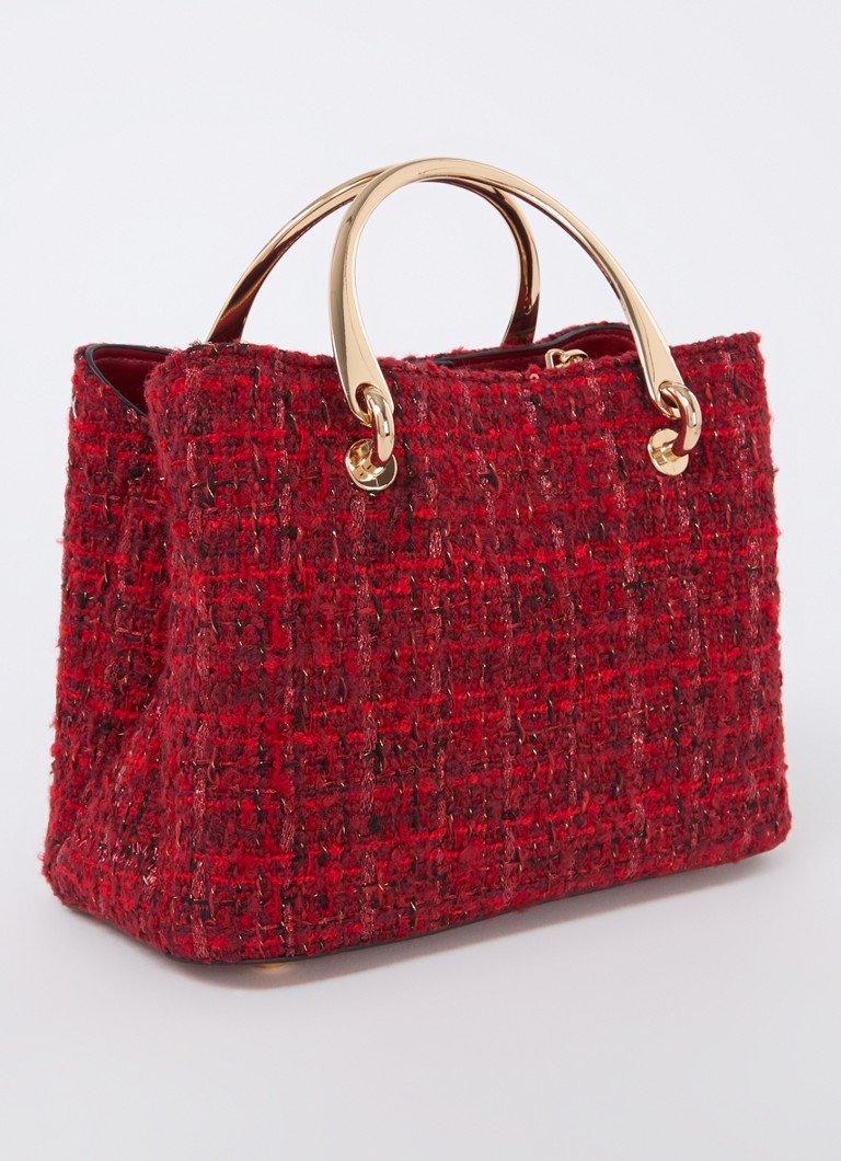 Dune London Dinkydorrien mini handbag with tweed look