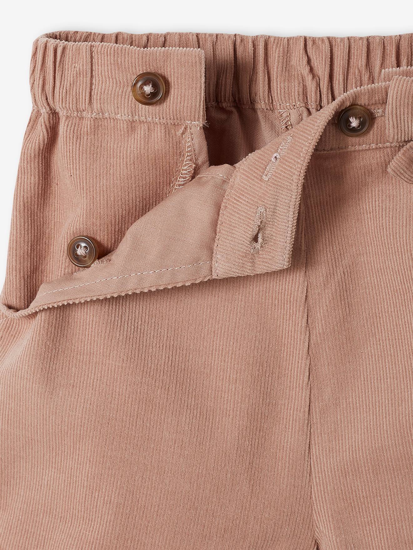 Ensemble 3 pièces bébé short en velours, T-shirt et bandeau bleu foncé rayé