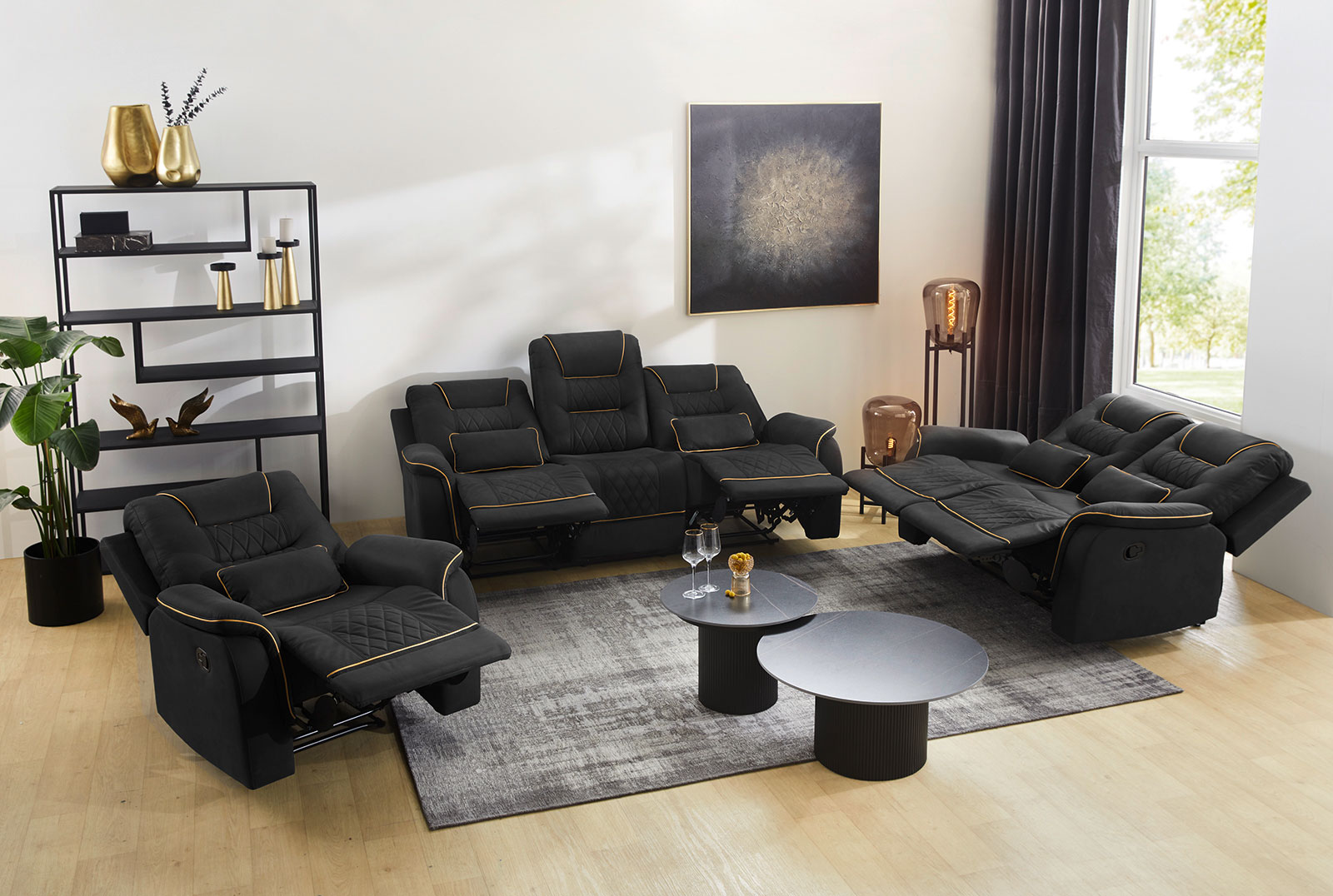 Couch Kombi 3-2-1 Sitzer