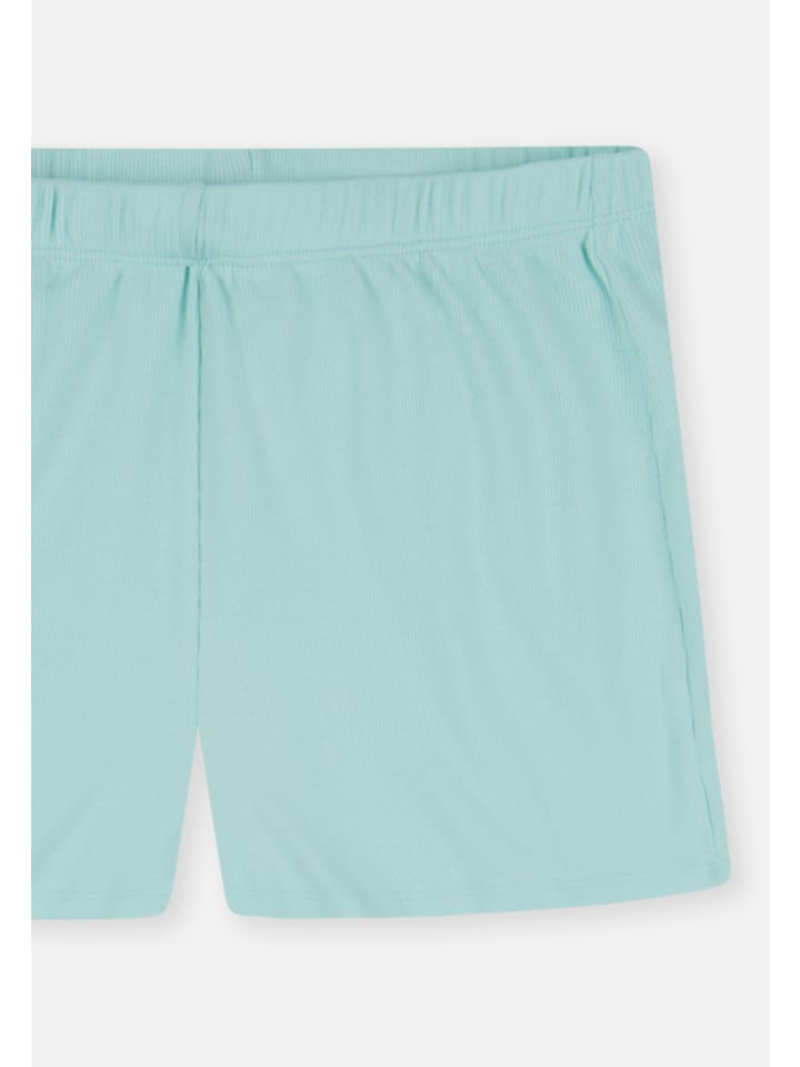 Schiesser Schlafanzug Nightwear Cotton in Aquarium günstig kaufen