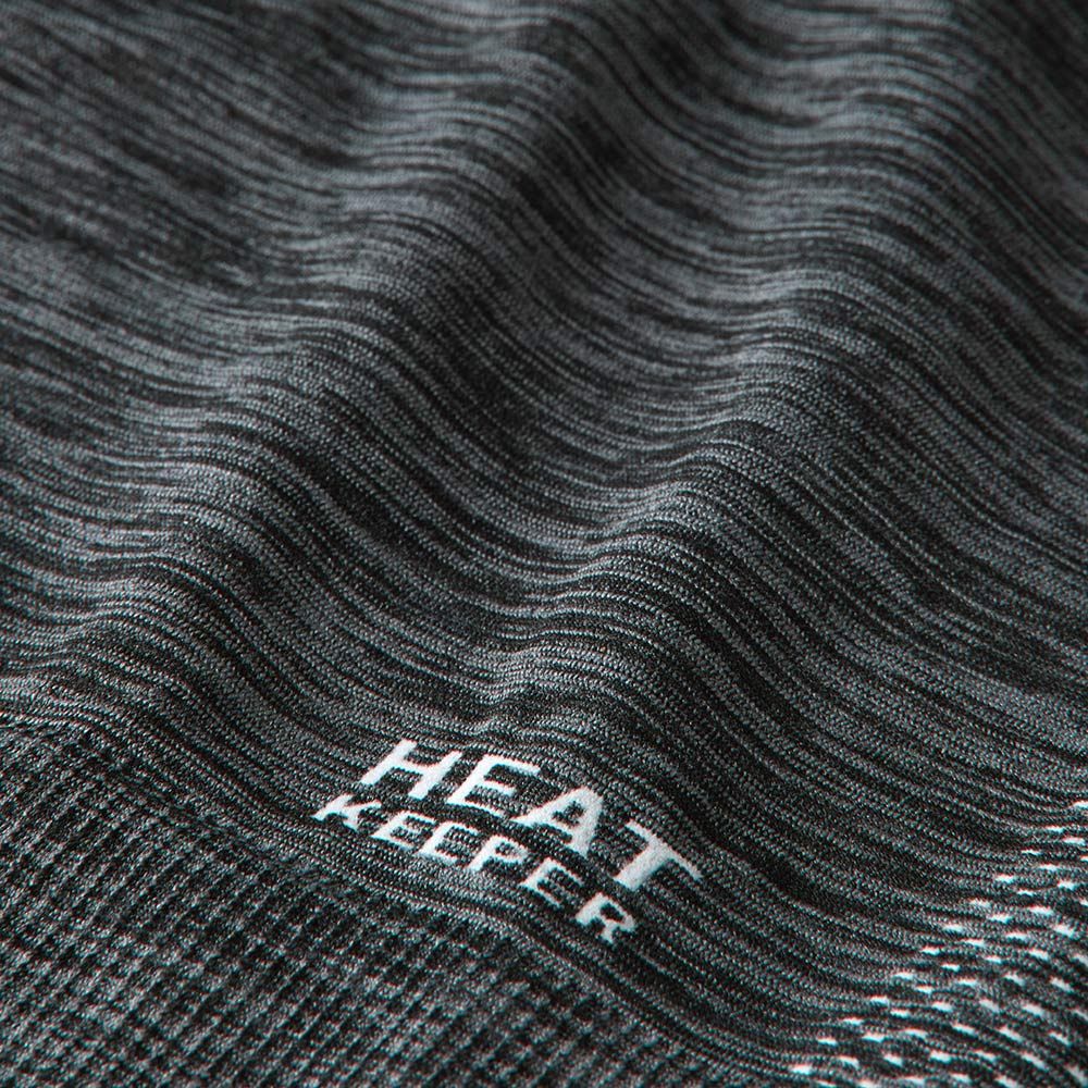 Heat Keeper Premium schwarz melange Damen Langarm-Thermoshirt