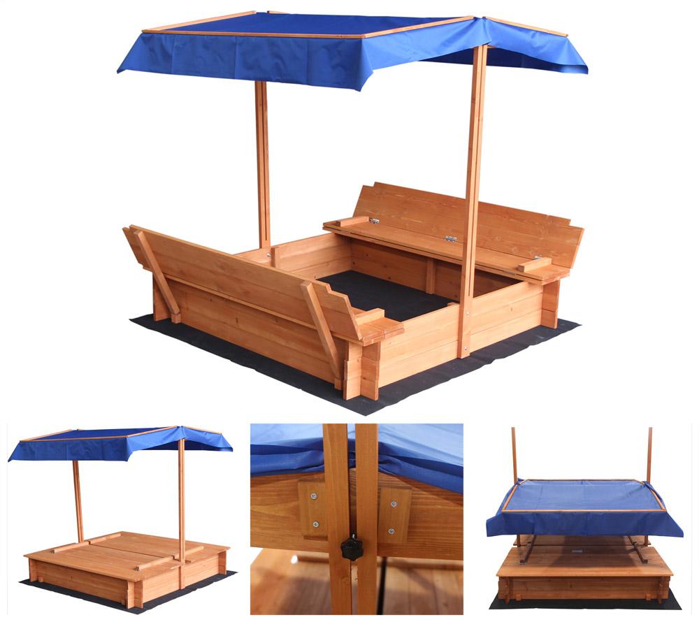 Home Deluxe Sandkasten BUDDELKISTE