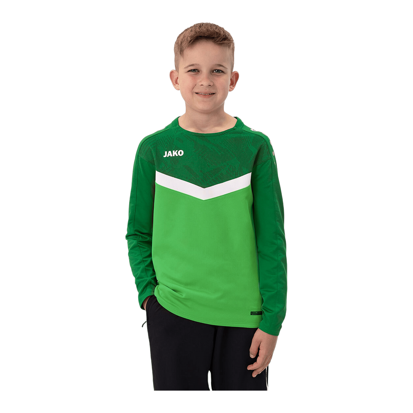 JAKO Iconic Sweatshirt Kids Grün F222