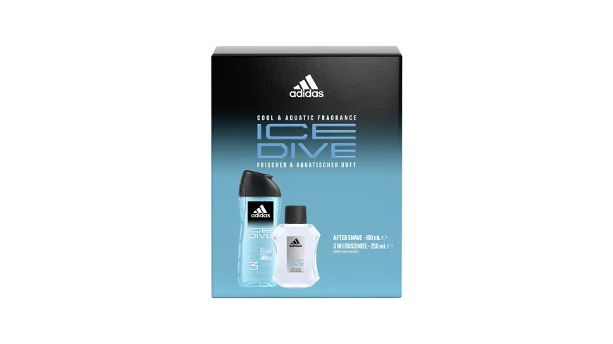 adidas Ice Dive After Shave + Duschgel Geschenkpackung