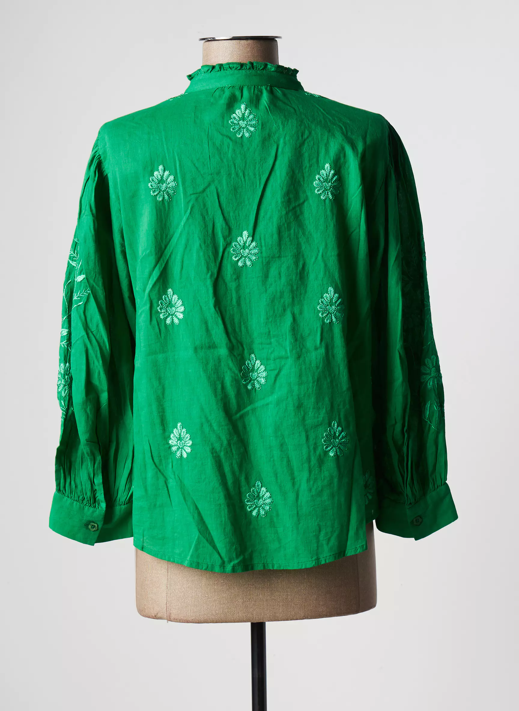 Chicosoleil Blouses Femme couleur vert