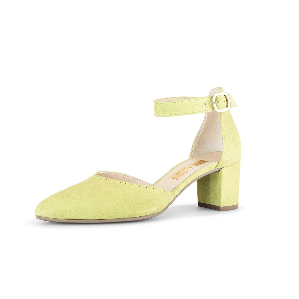 Gabor fashion Spangenpumps grün