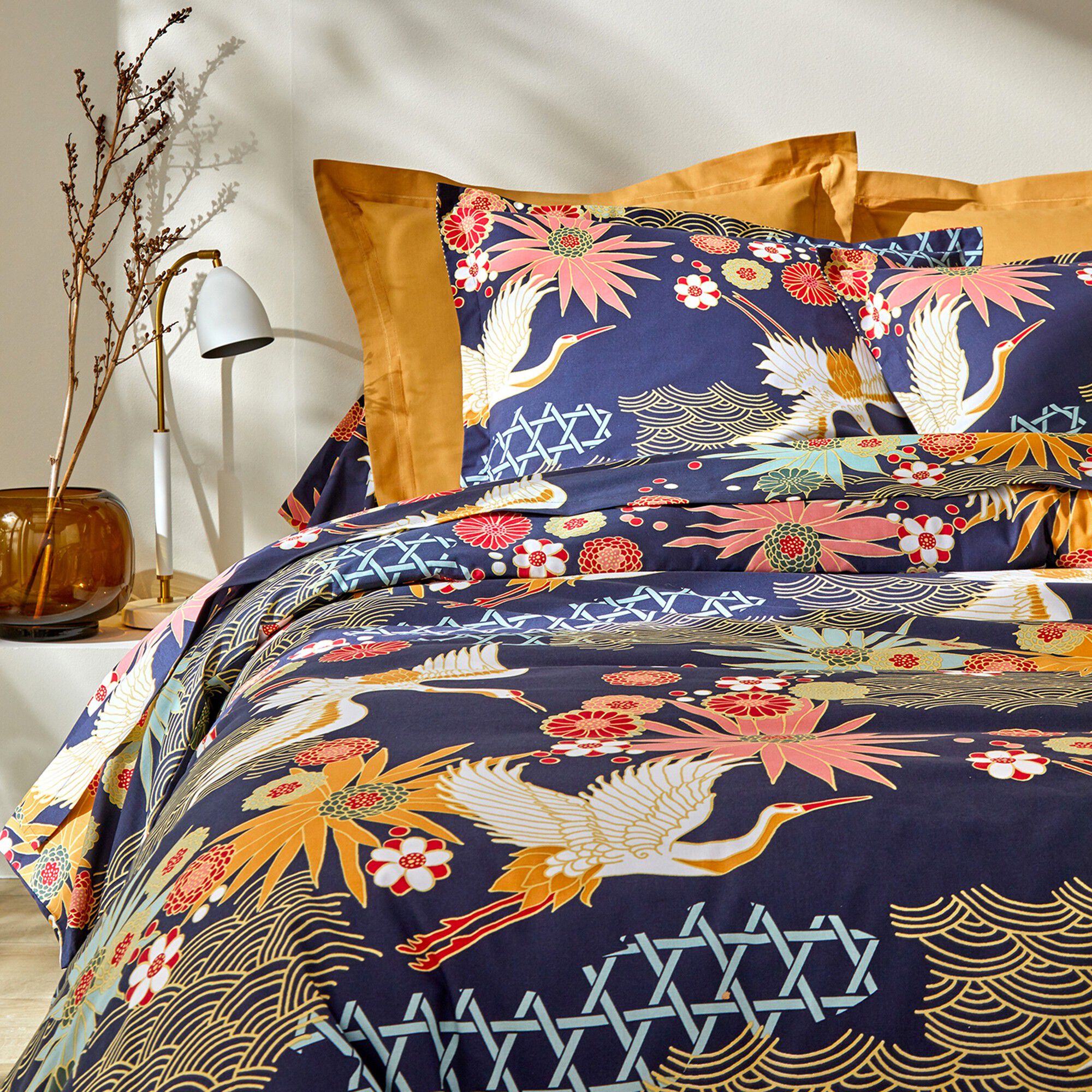 Linge de lit Asia en coton