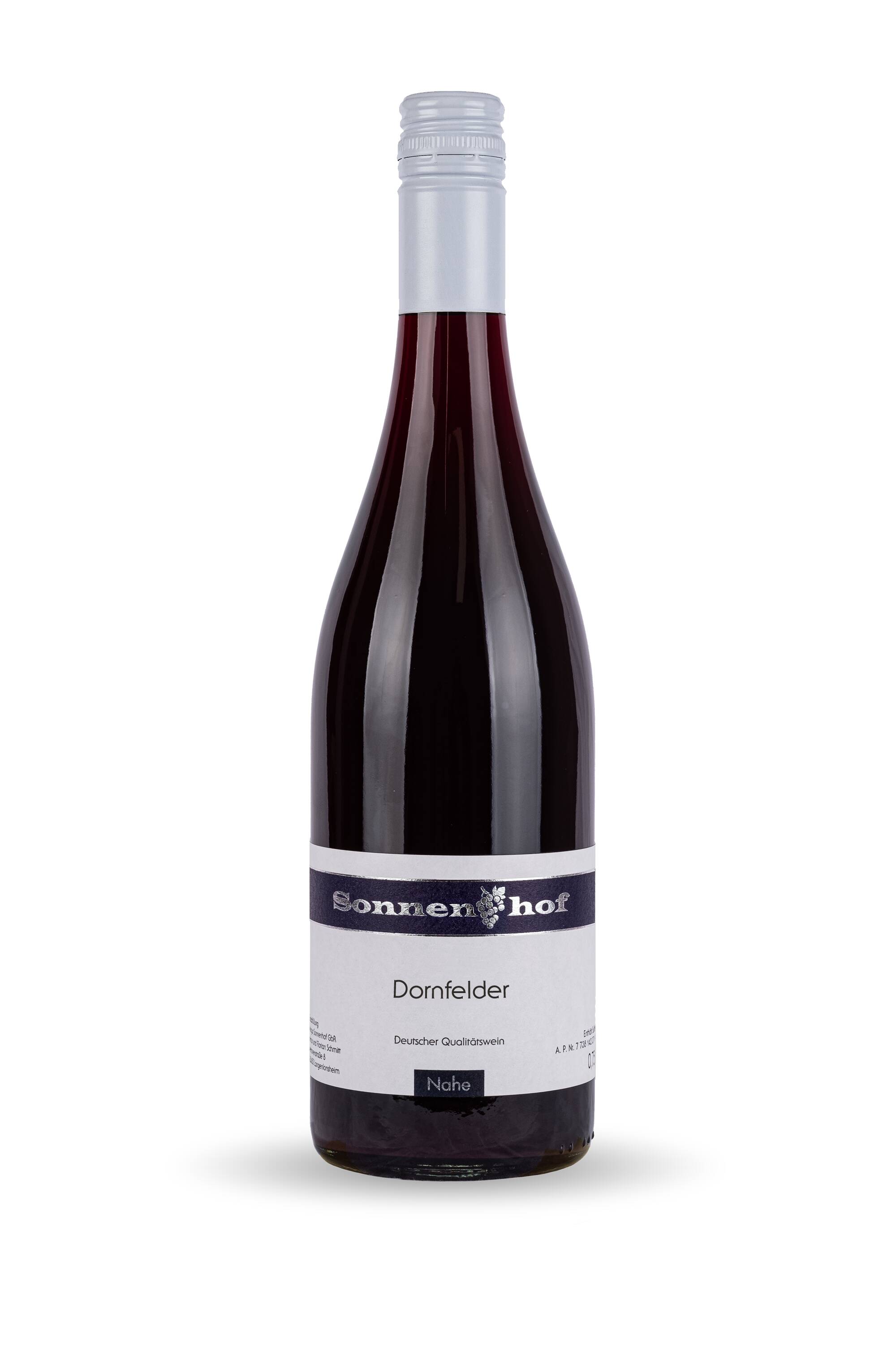 Weingut Sonnenhof (Nahe) Dornfelder Rotwein feinherb 2021