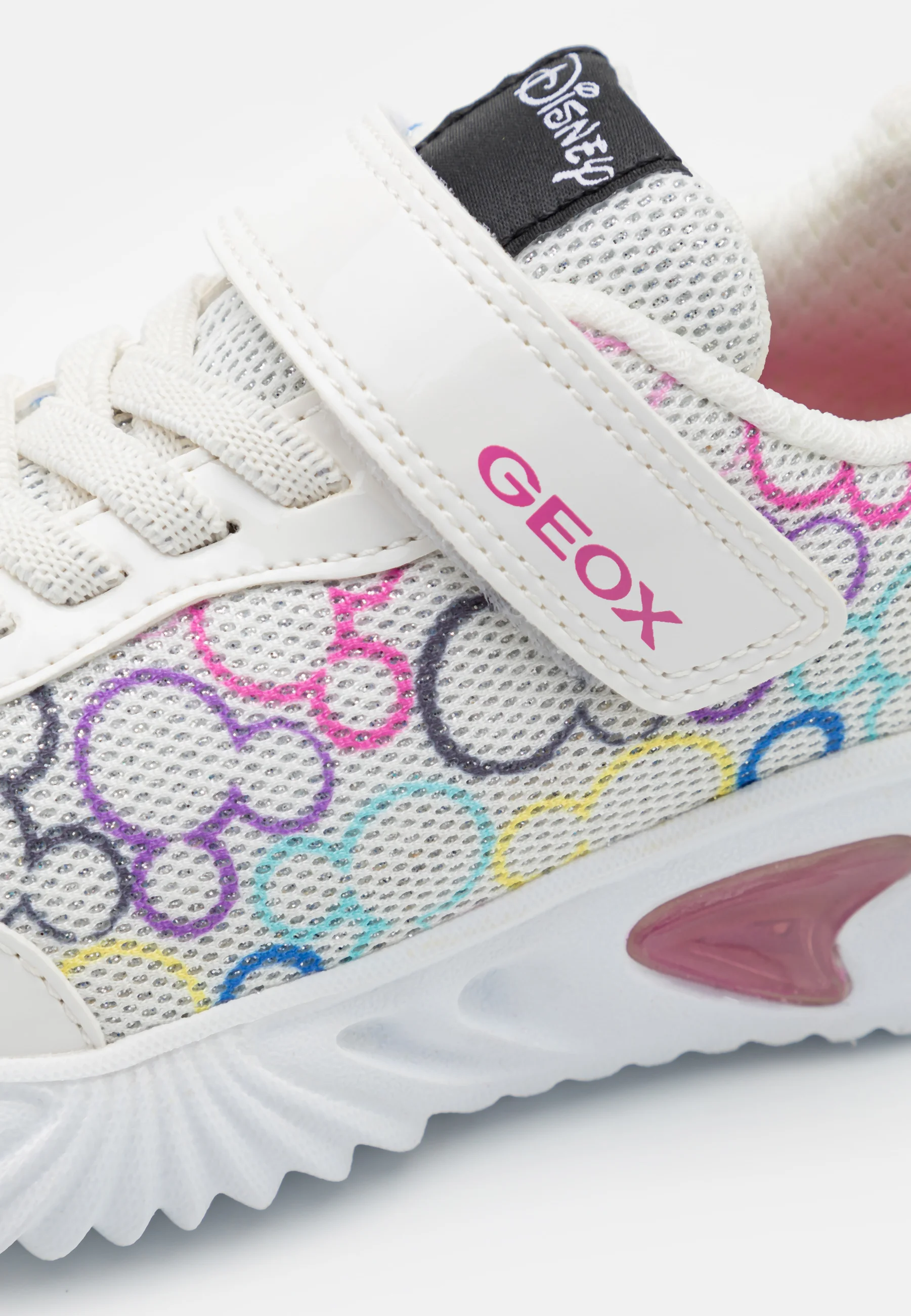 Geox DISNEY CLASSIC ASSISTER GIRL LIGHTS - Zapatillas bajas