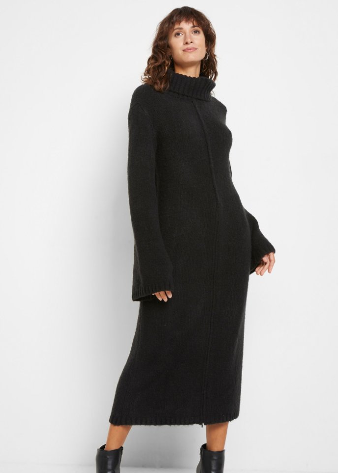 Long-Pullover mit Tragevariante