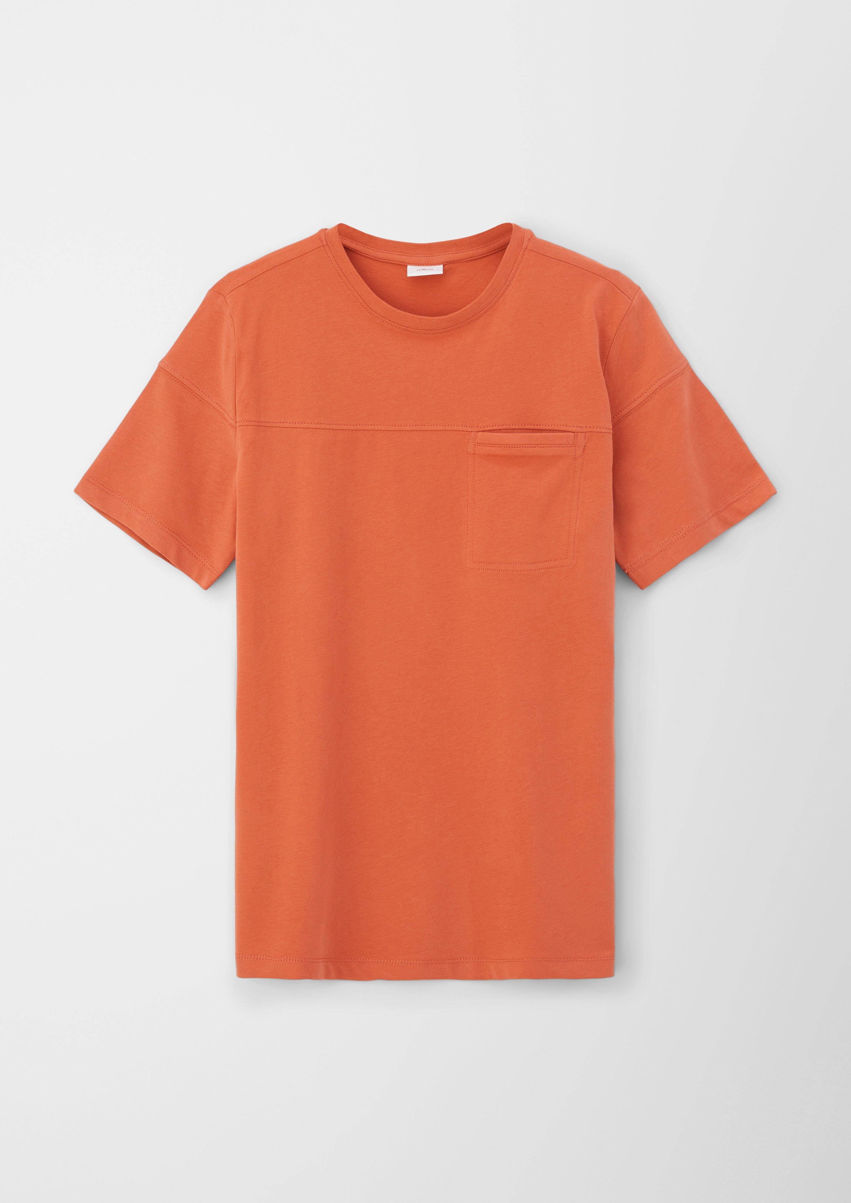 T-Shirt mit Brusttasche  2124865-2061