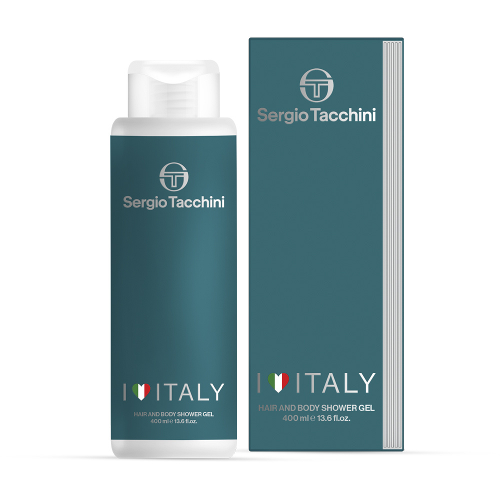 Sergio Tacchini I love Italy Man Gel douche