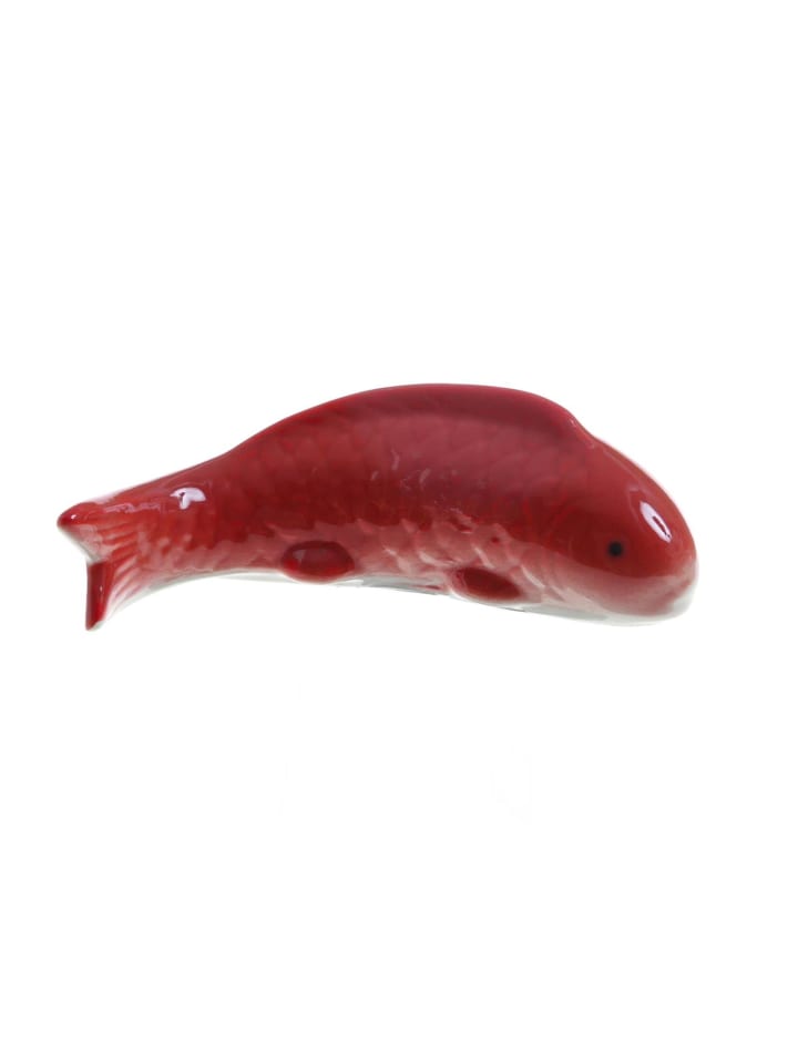 MARELIDA Teichdeko Fisch Dekofigur schwimmend Porzellan L: 15,5cm in rot günstig kaufen onesize