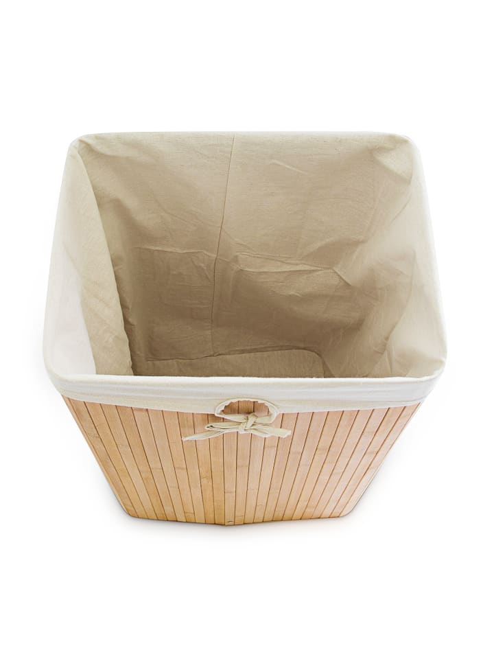 relaxdays 3 x Wäschekorb in Natur - (B)43,5 x (H)65,5 x (T)33,5 cm günstig kaufen onesize