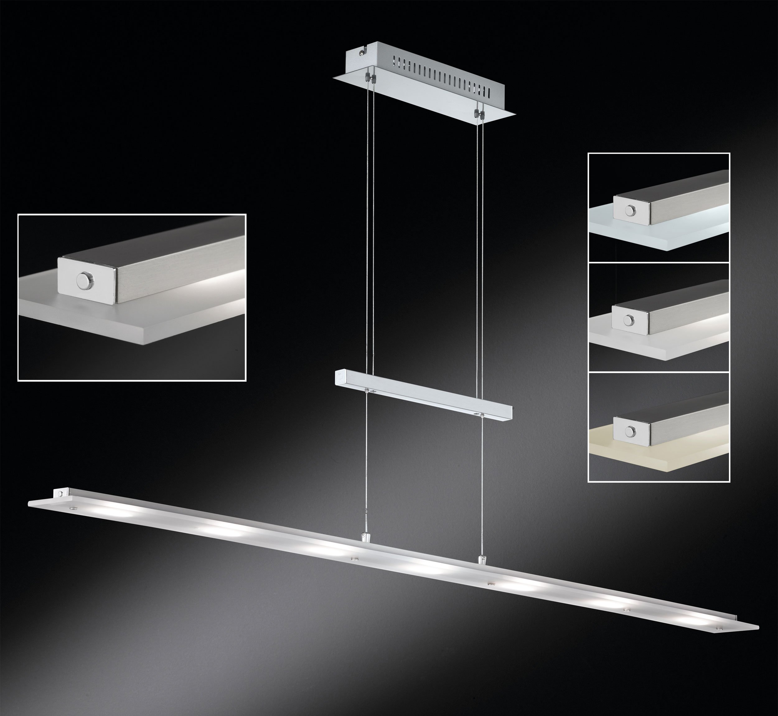 Fischer & HonselLED-Pendelleuchte 7flg