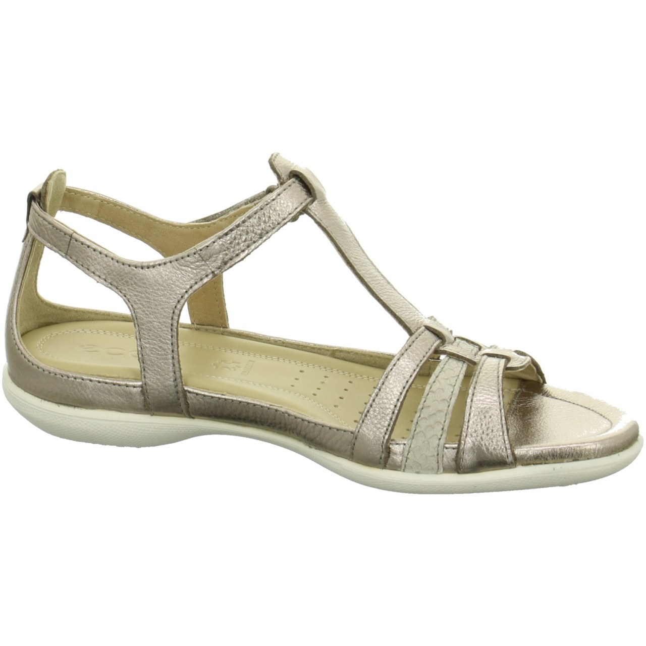 ECCO Komfort Sandalen grau Flash