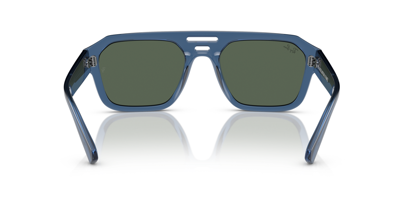 CORRIGAN BIO-BASED LIMITED - Albastru închis lucios, Verde închis transparent