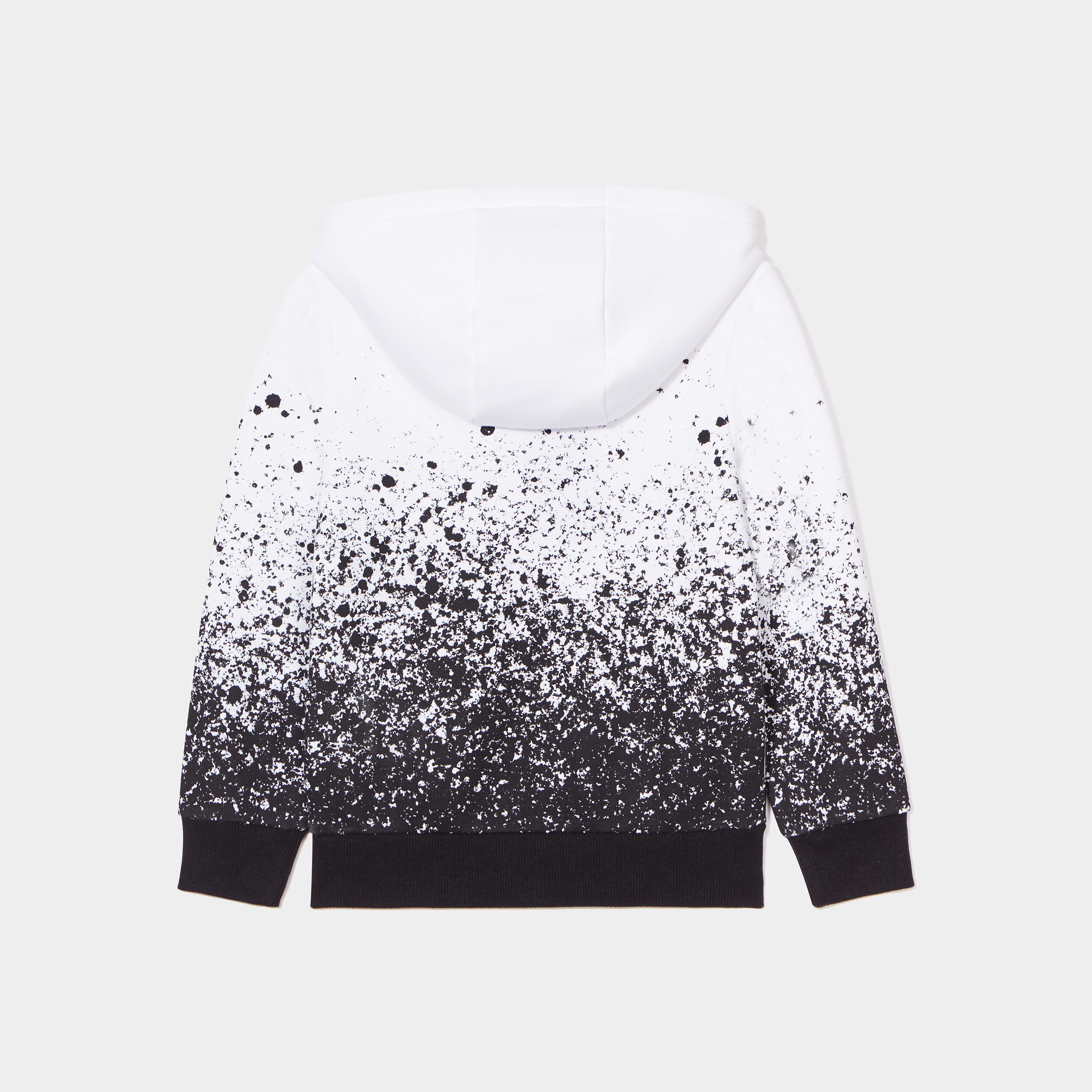 Sweat à capuche hoodie Liberto blanc garçon | La Halle