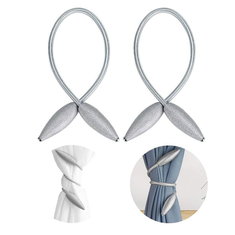 Raffhalter Raffhalter für Vorhänge, Dekoration Wohnzimmer Schlafzimmer, 2 Stück, FELIXLEO