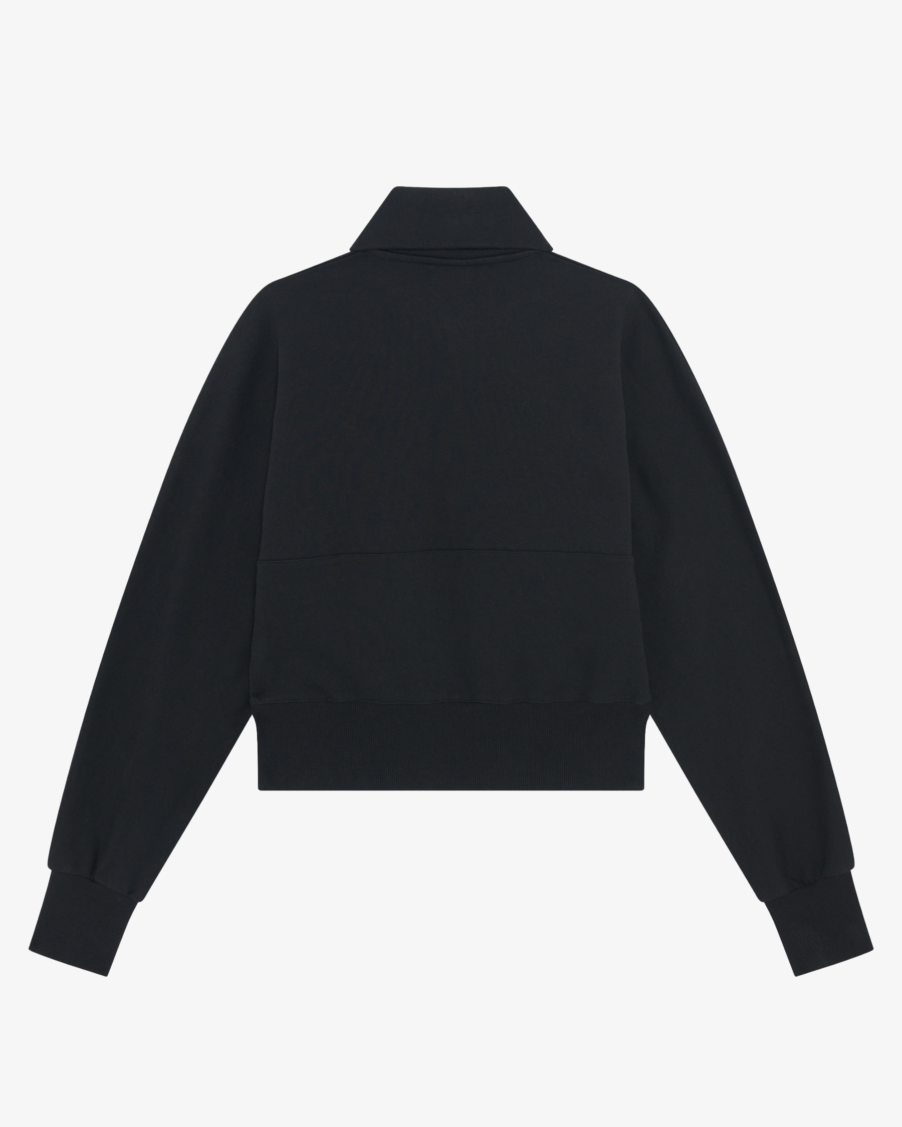 High-neck sweatshirt