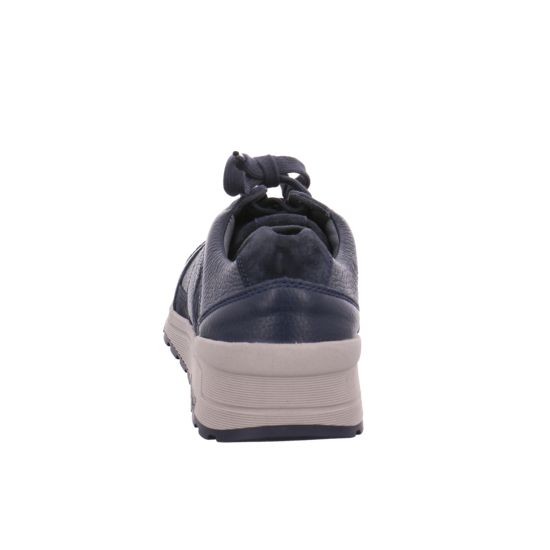 WALDLÄUFER Sneaker blau HIRSCH VELOUR