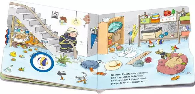 Wo ist bloß…? Mein Feuerwehr-Buch zum Sachen suchen